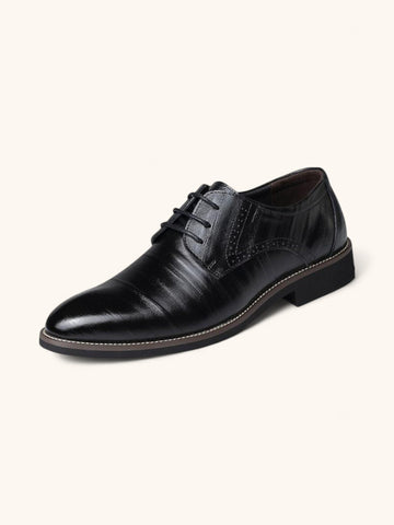 Men’s Brogue Oxford Dress Shoes – Classic Formal Elegance