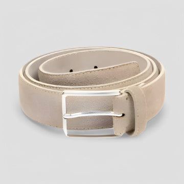 Men’s Smooth Finish Belt – Classic Buckle, Refined Old Money Style